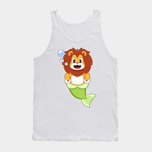 Lion Mermaid Tank Top